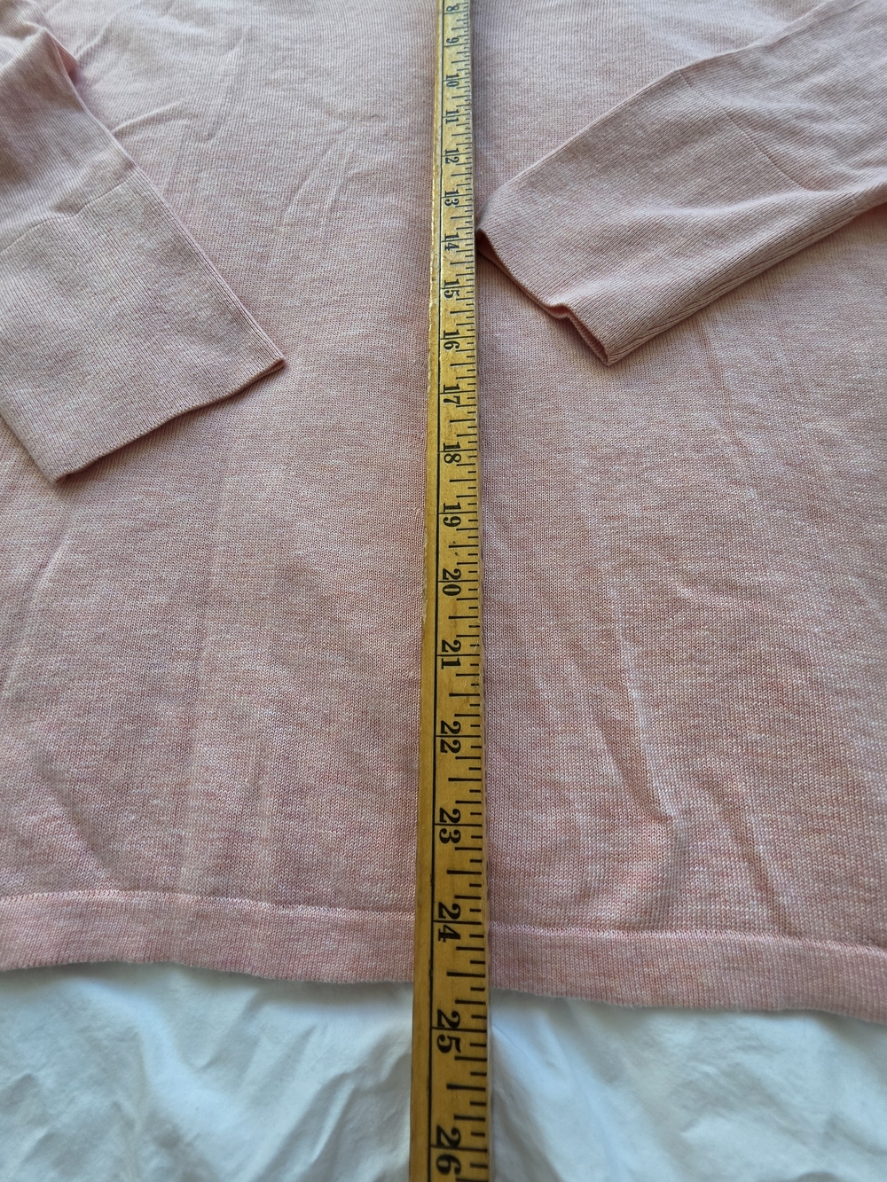 J Jill Women's V-Neck Lightweight Pink Sweater Size 2X - Picture 3 of 7